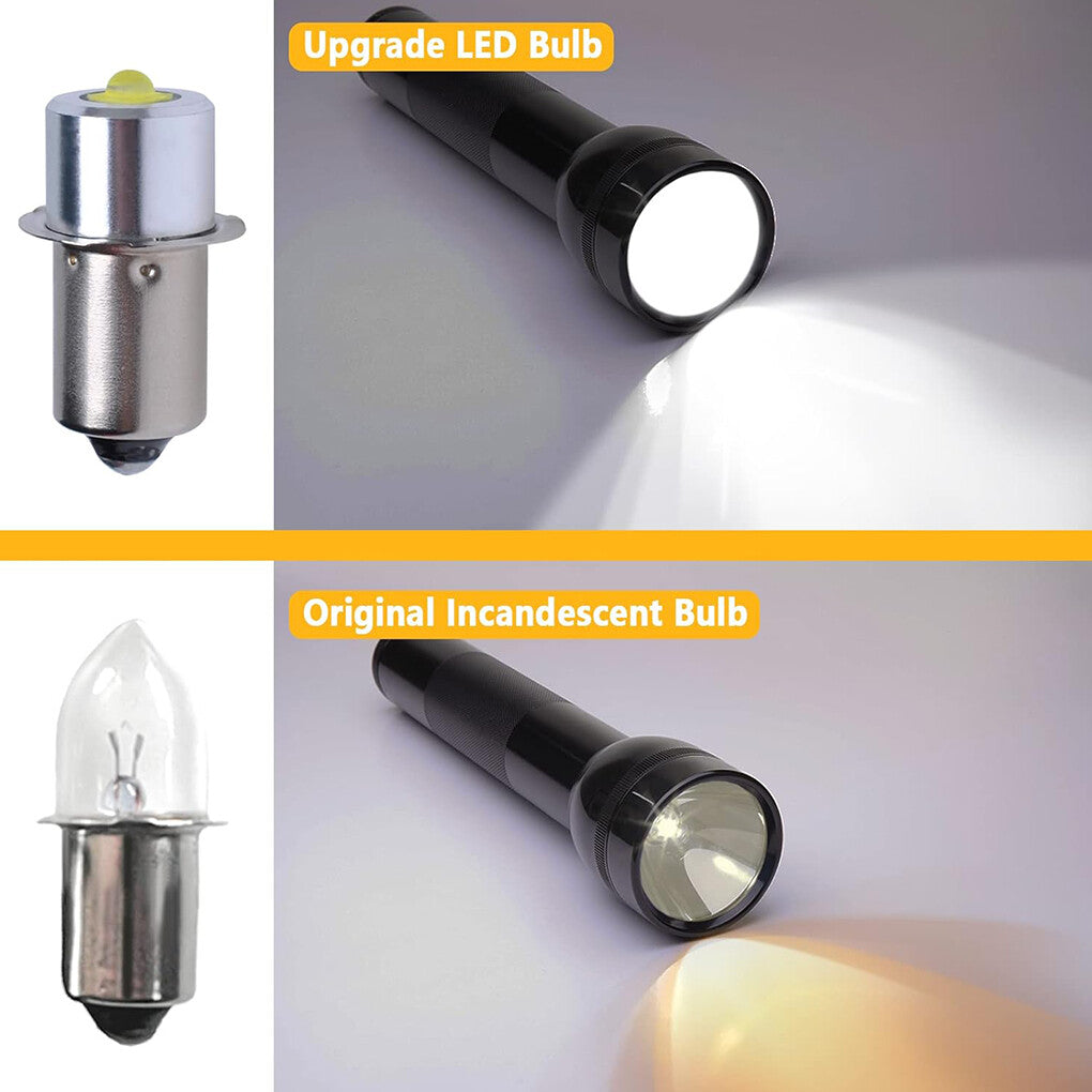 2Pcs 19.2V LED Work Light Bulbs for Flashlights & Worklights