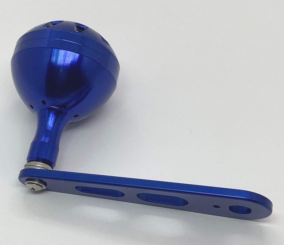 Fishing Reel Handle Kit with 47mm Knob for Saltwater Baitcasting Reels - Custom Aluminum