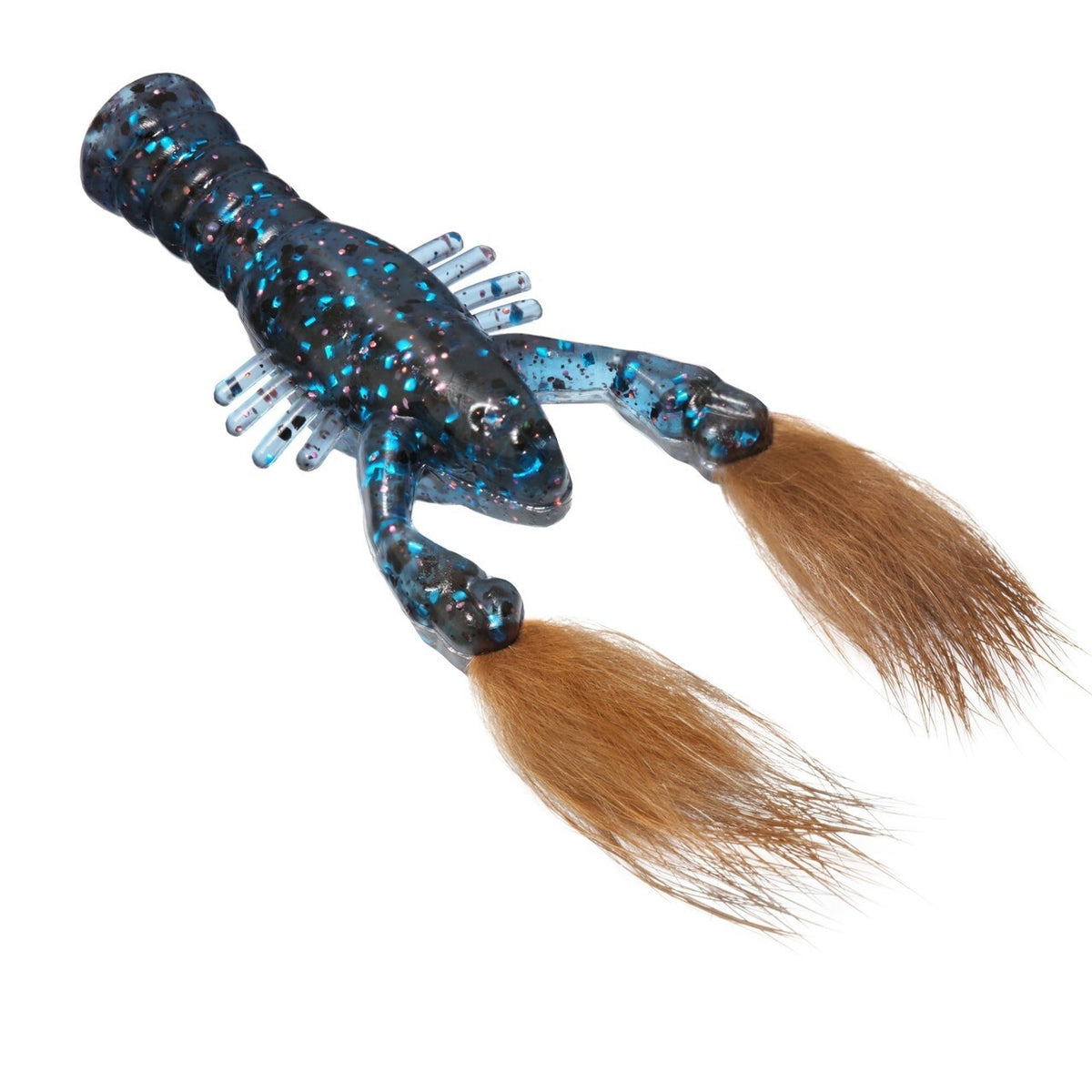 Soft Plastic Craw Baits for Fishing - 3-Inch 4-Pack Multi-Color Variety