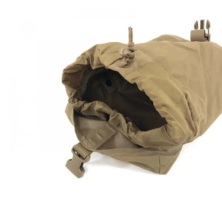 Military MOLLE Water Resistant Coyote Sustainment Pouch for Tactical Gear