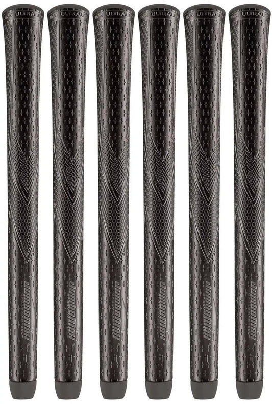 Oversized Golf Grips Set of 6 - Small (+1/4 inch) Lightweight Control