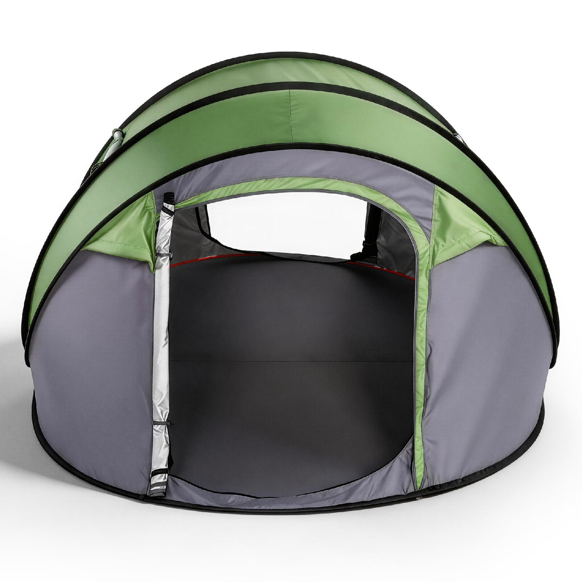 3-4 Person Pop Up Camping Tent Waterproof Instant Setup with Front Awning