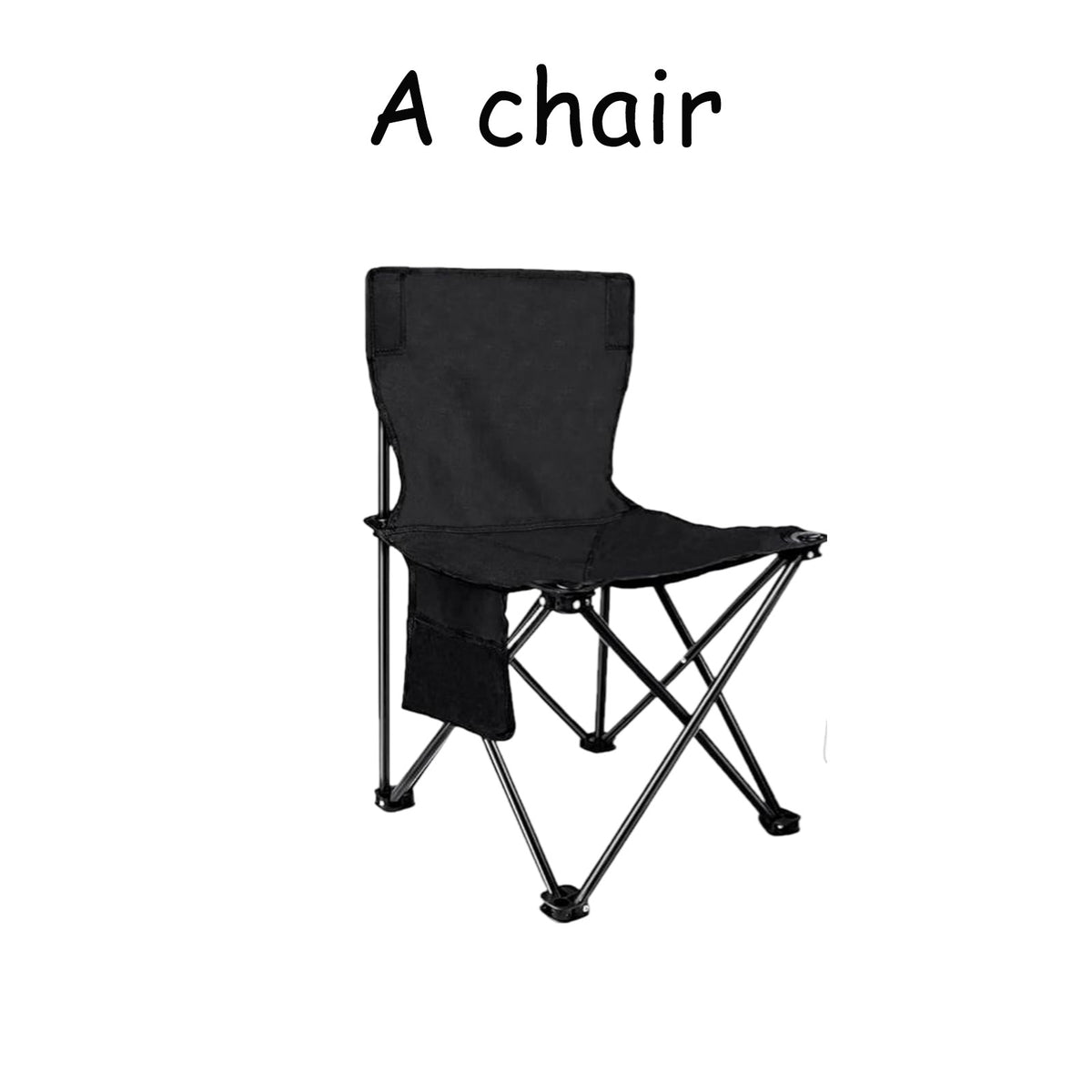 Portable Camping Chair - Lightweight Folding Outdoor Seat for Beach, Picnic, and Hiking