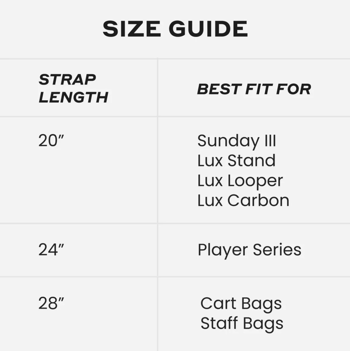 Golf Cart Strap Sleeve 28 Inch Protects Bags from Wear & Tear