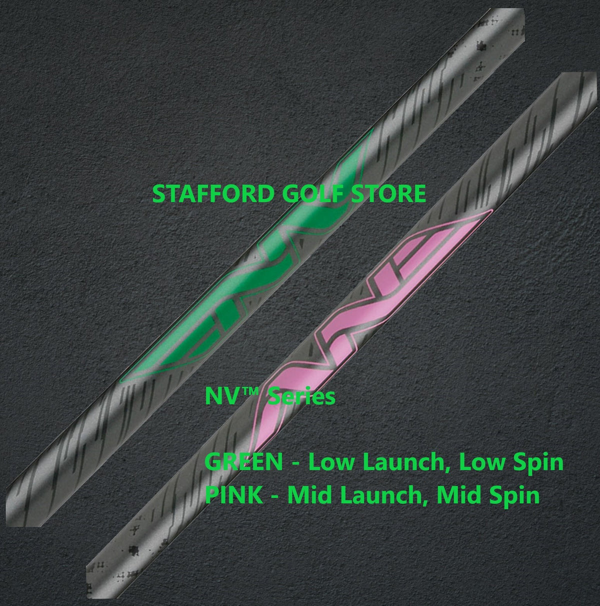 Uncut 46-Inch Graphite Golf Shafts for Drivers and Fairways - All Flex & Weight Options
