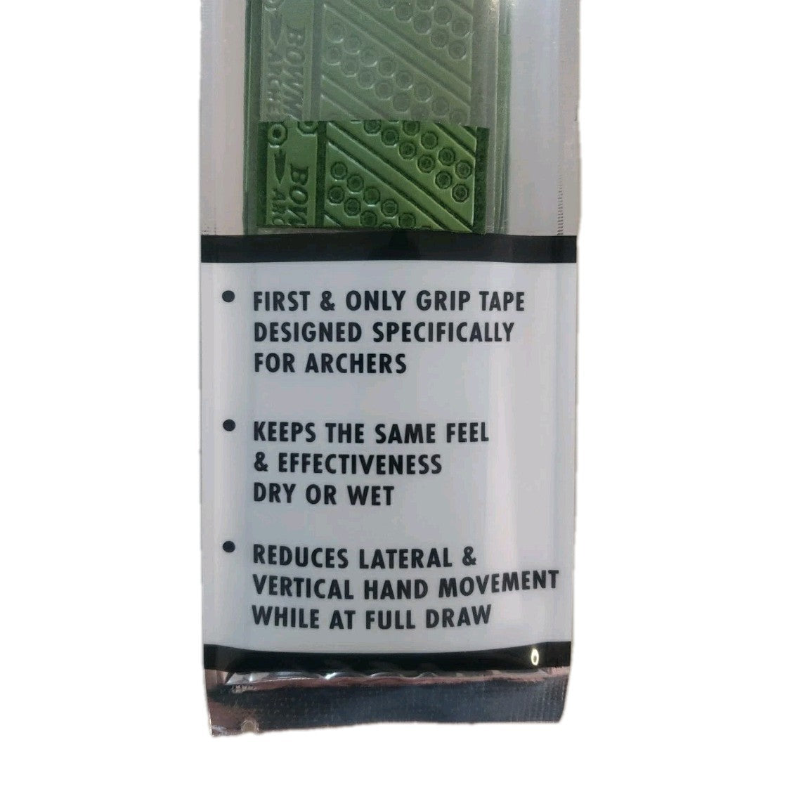 Self-Adhering Archery Grip Tape Moss for Bow Stabilization & Non-Slip Grip