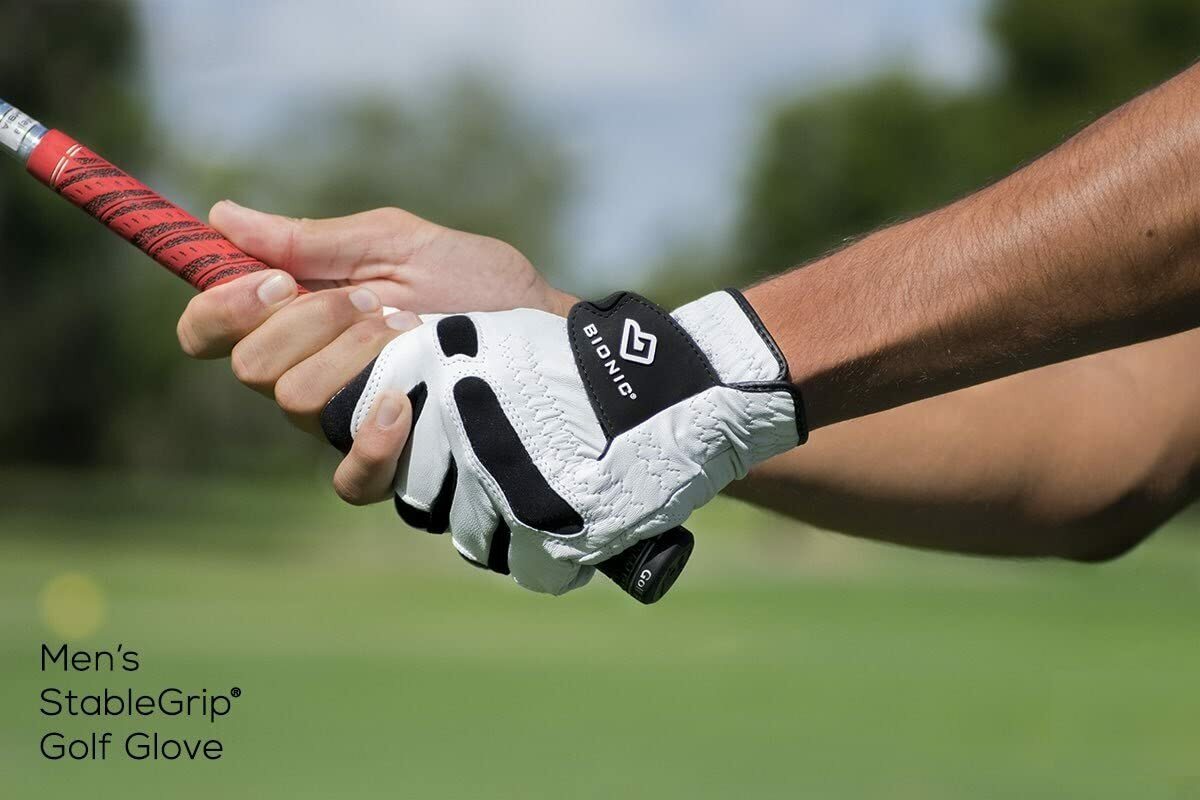 Durable Men's Golf Glove - StableGrip Cabretta Leather for Better Grip - Multiple Sizes