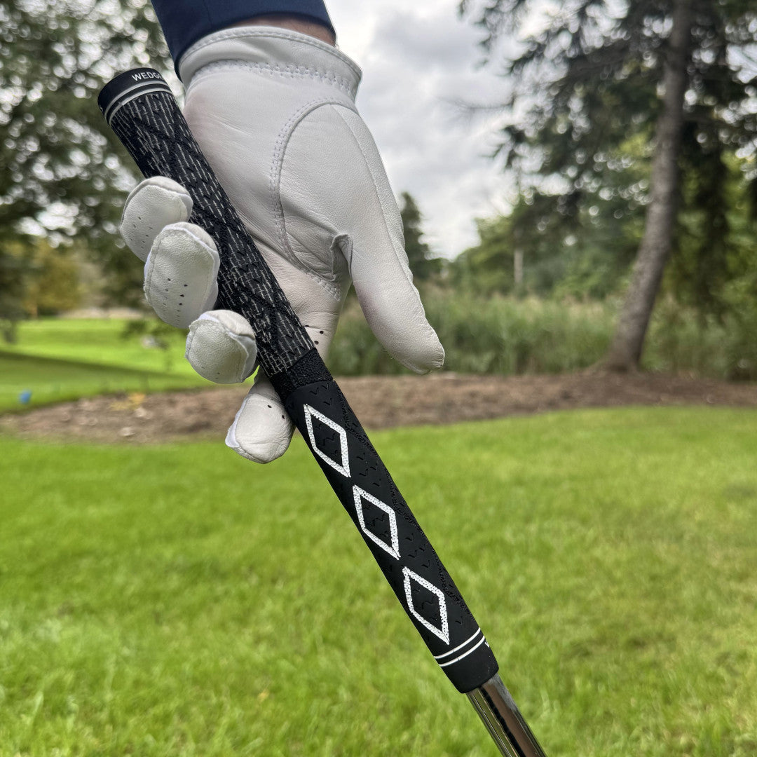 Golf Club Grip - Hybrid Cord and Rubber Traction for All Weather Control