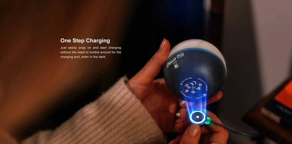 Rechargeable RGB LED Light with Magnetic Base - Obulb Pro S