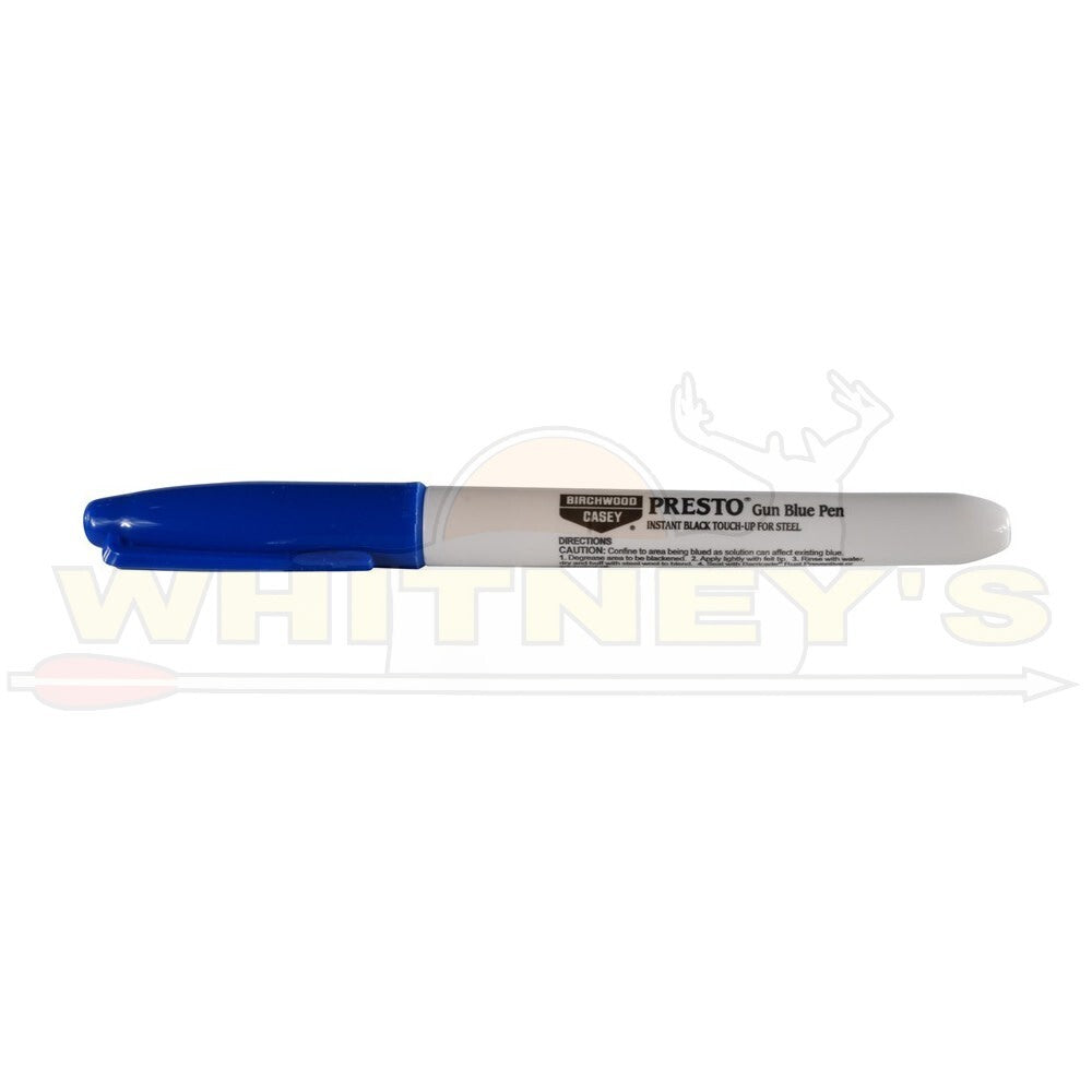 Gun Blue Touch Up Pen for Steel Nicks & Scratches - Durable Black Finish