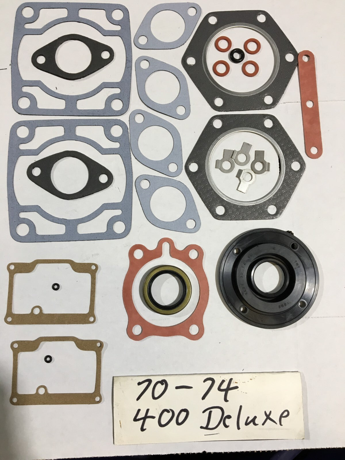 Vintage Polaris Gasket Set for 70-74 Carbs and Engines - Mustang, Charger