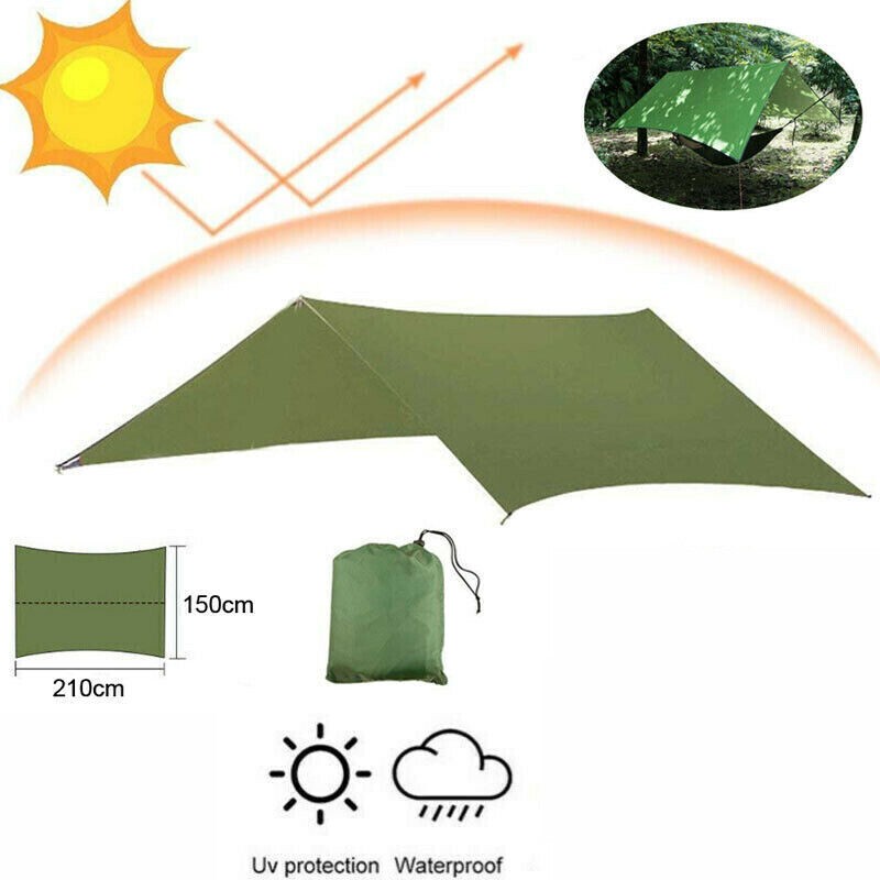 Waterproof Camping Tarp Shelter for Outdoor Backpacking and Rain Protection