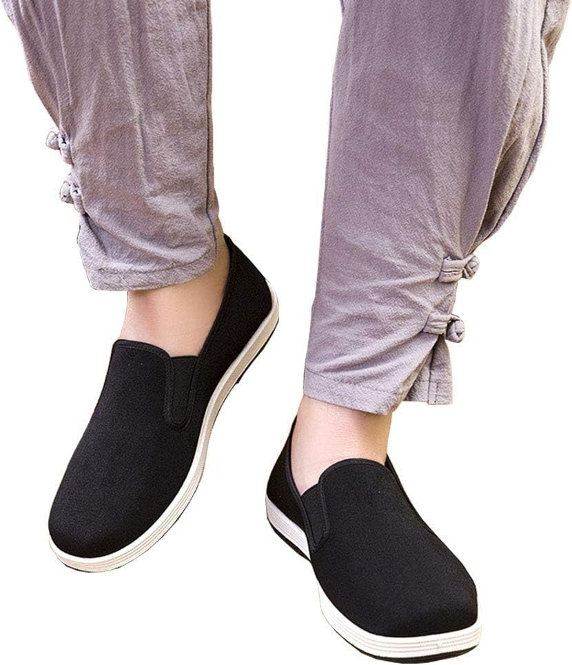 Unisex Martial Arts Shoes Anti-Slip Canvas for Tai Chi & Kung Fu