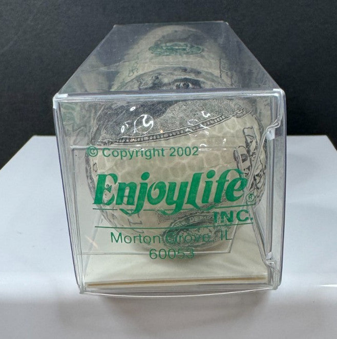 Lot of 3 Fun Franklin $100 Bill Special Occasion Golf Balls - Vintage US Golf Gift