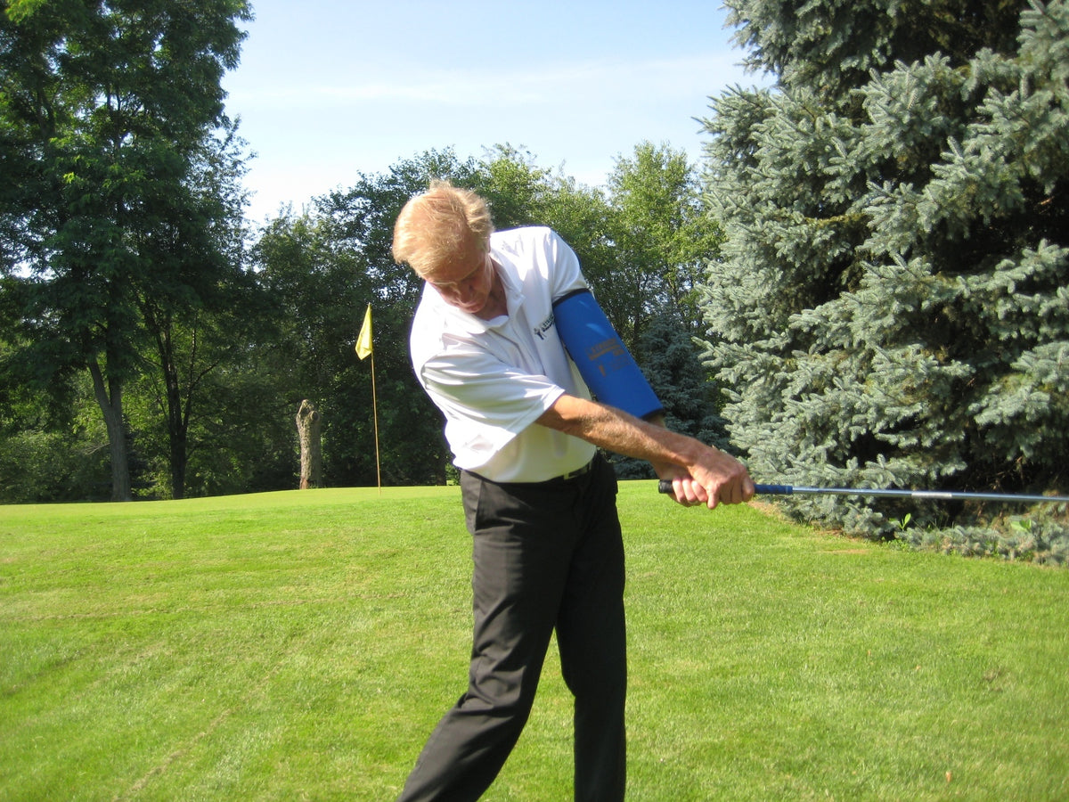 Golf Swing Trainer - Straight Arm Aid for Width, Balance & Flexibility
