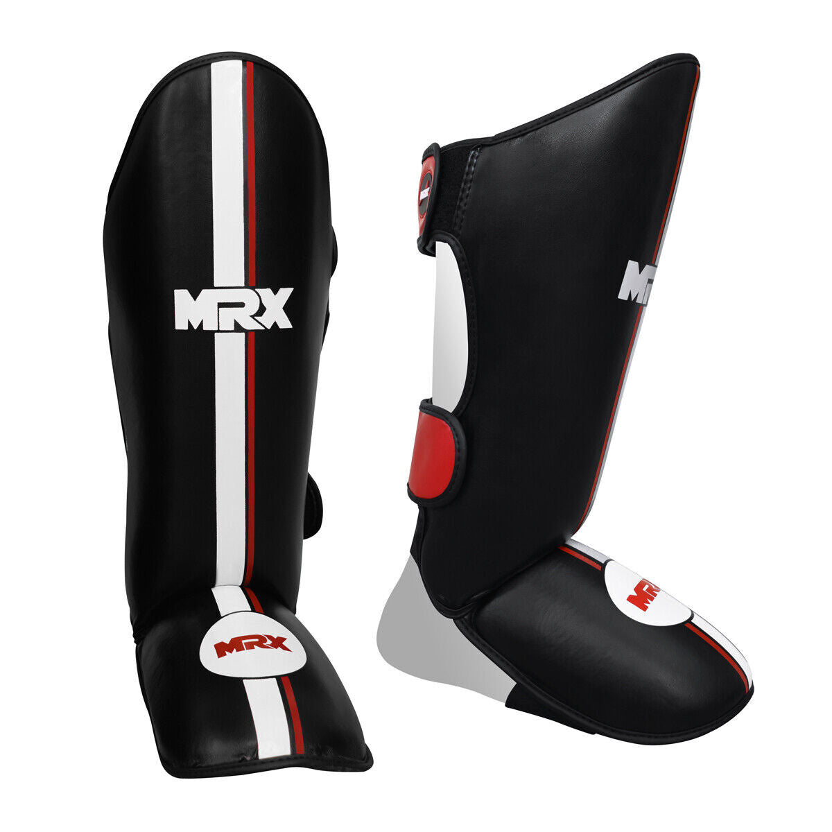 MMA Shin Guards with Extra Padding and Adjustable Straps for Boxing, Muay Thai, Kickboxing