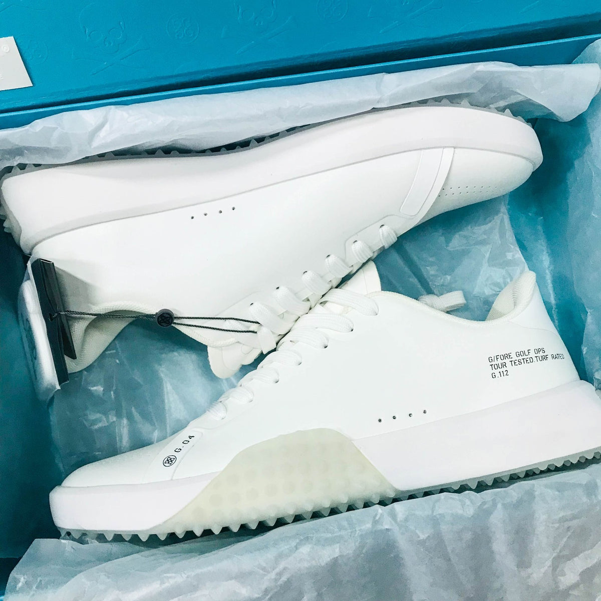 Men's Snow and Nimbus Golf Shoes - Waterproof PU Leather Sneakers