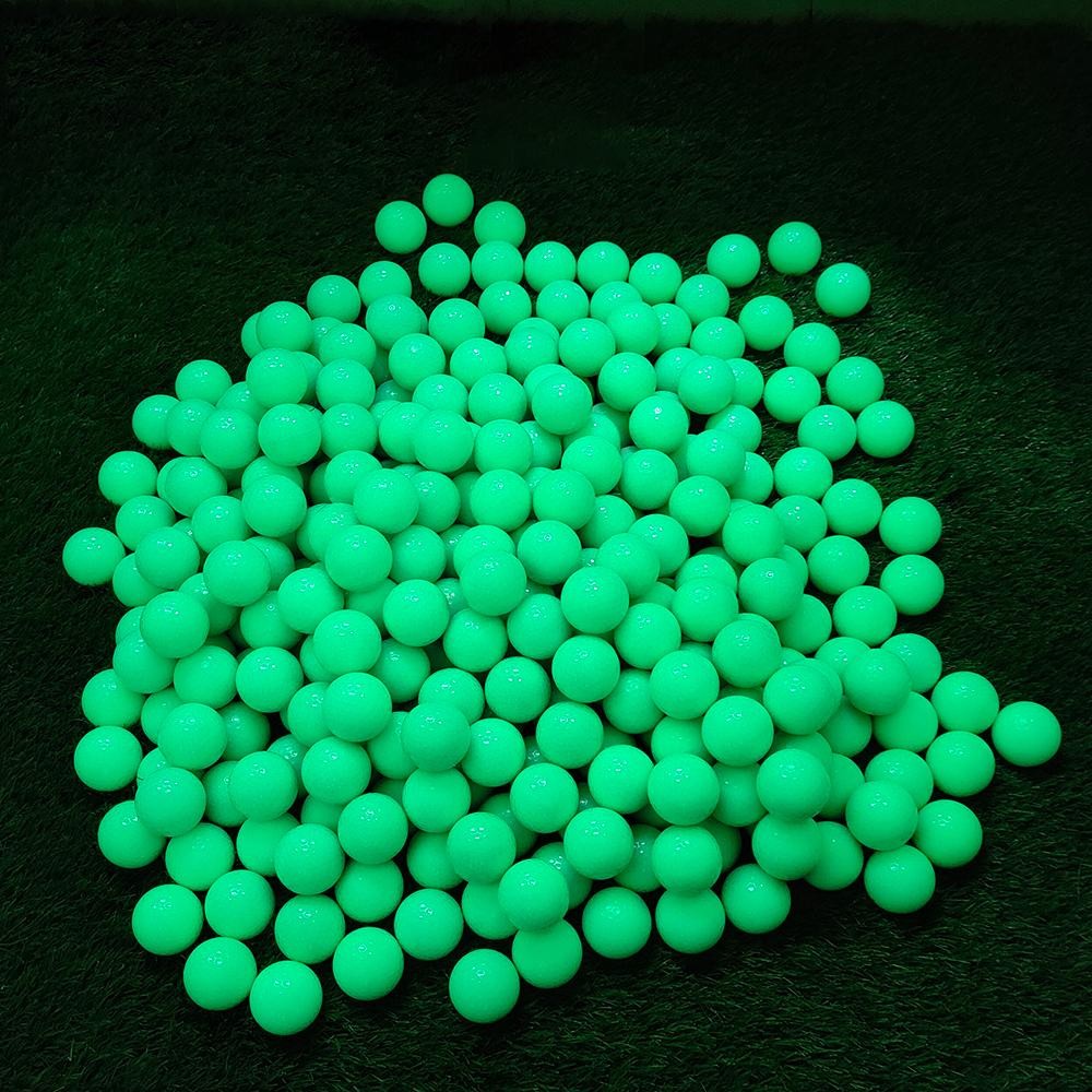 Glow in the Dark Golf Balls 2-Pack - Luminescent Night Practice Balls