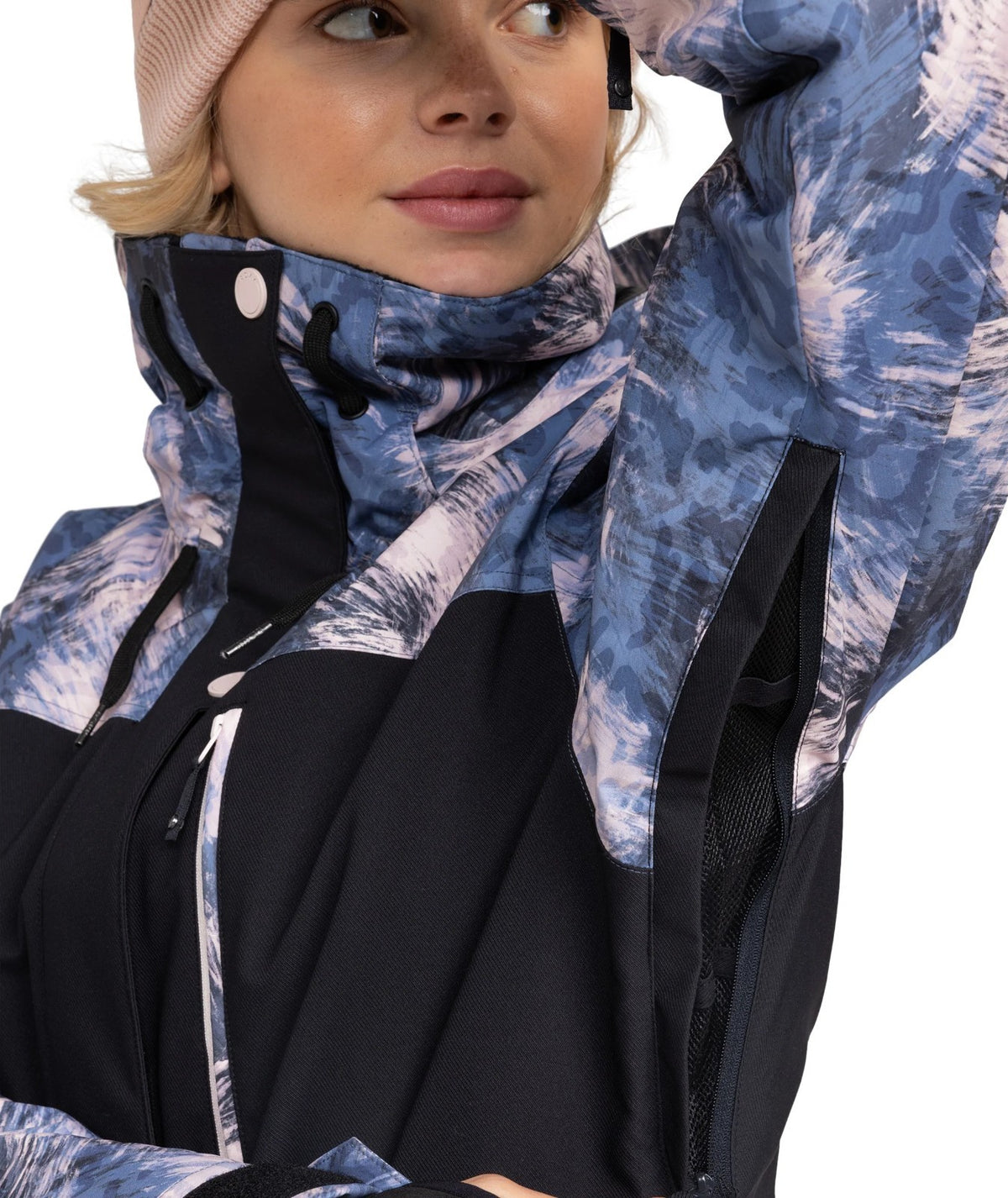 Roxy Dawnrae Women's Parka Jacket Windproof Warm Coat XL Dark Night