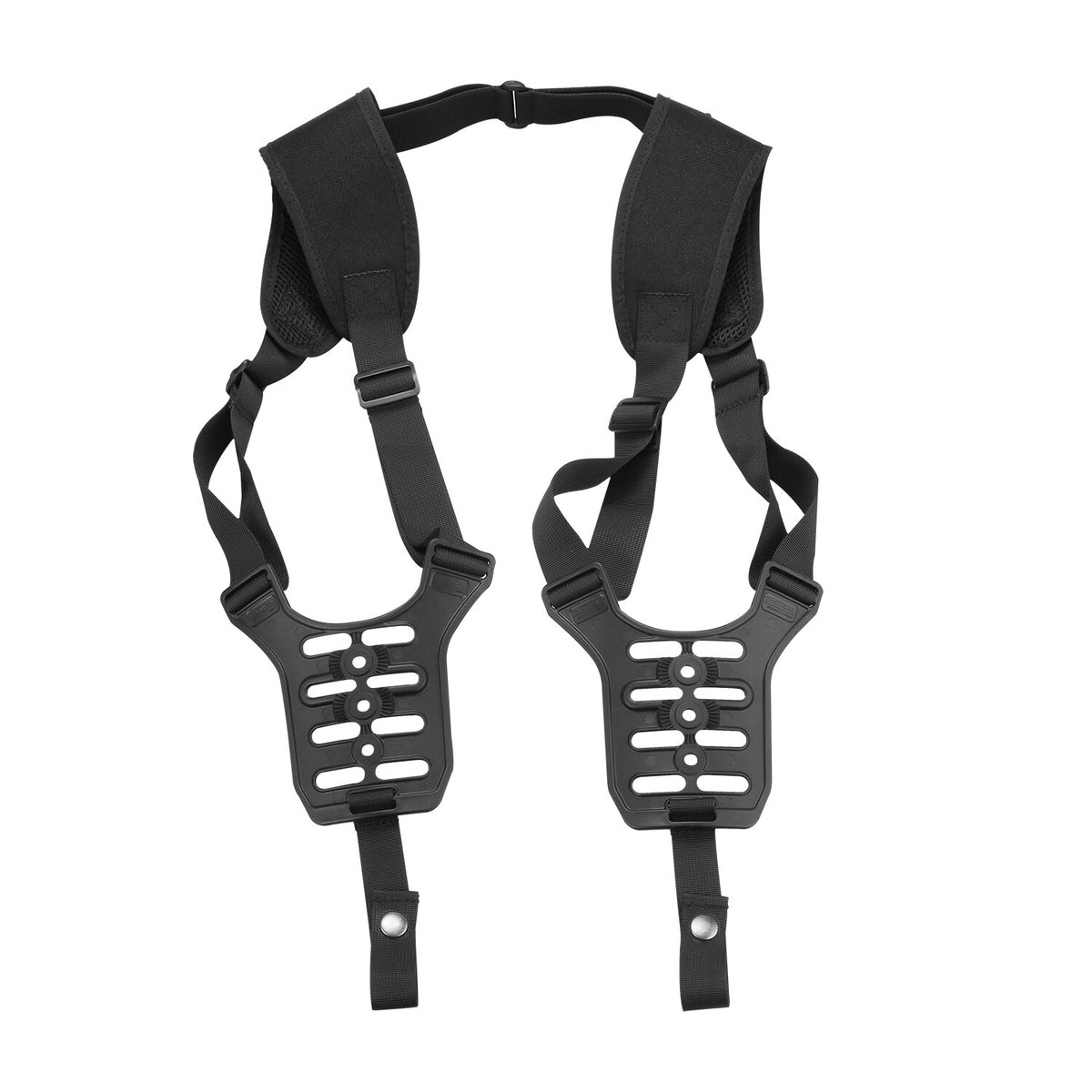 Tactical Shoulder Harness Platform for Holsters & Magazines, Ambidextrous, Polymer, Black