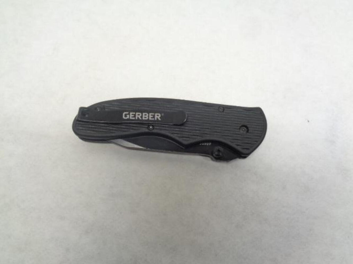 Gerber Fast Draw Tanto Flip Knife with Serrated Edge, 7.25 Inch