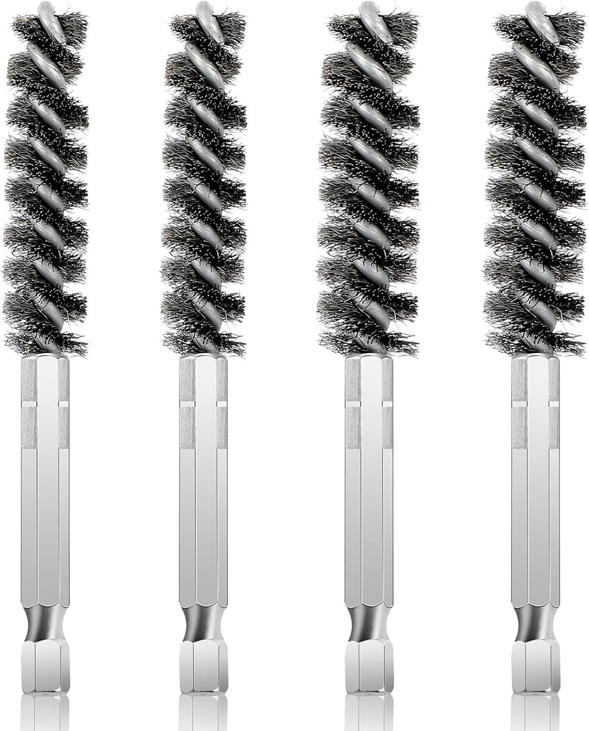 Golf Club Hosel Brush Set - Stainless Steel Wire Cleaning Tools for Drill