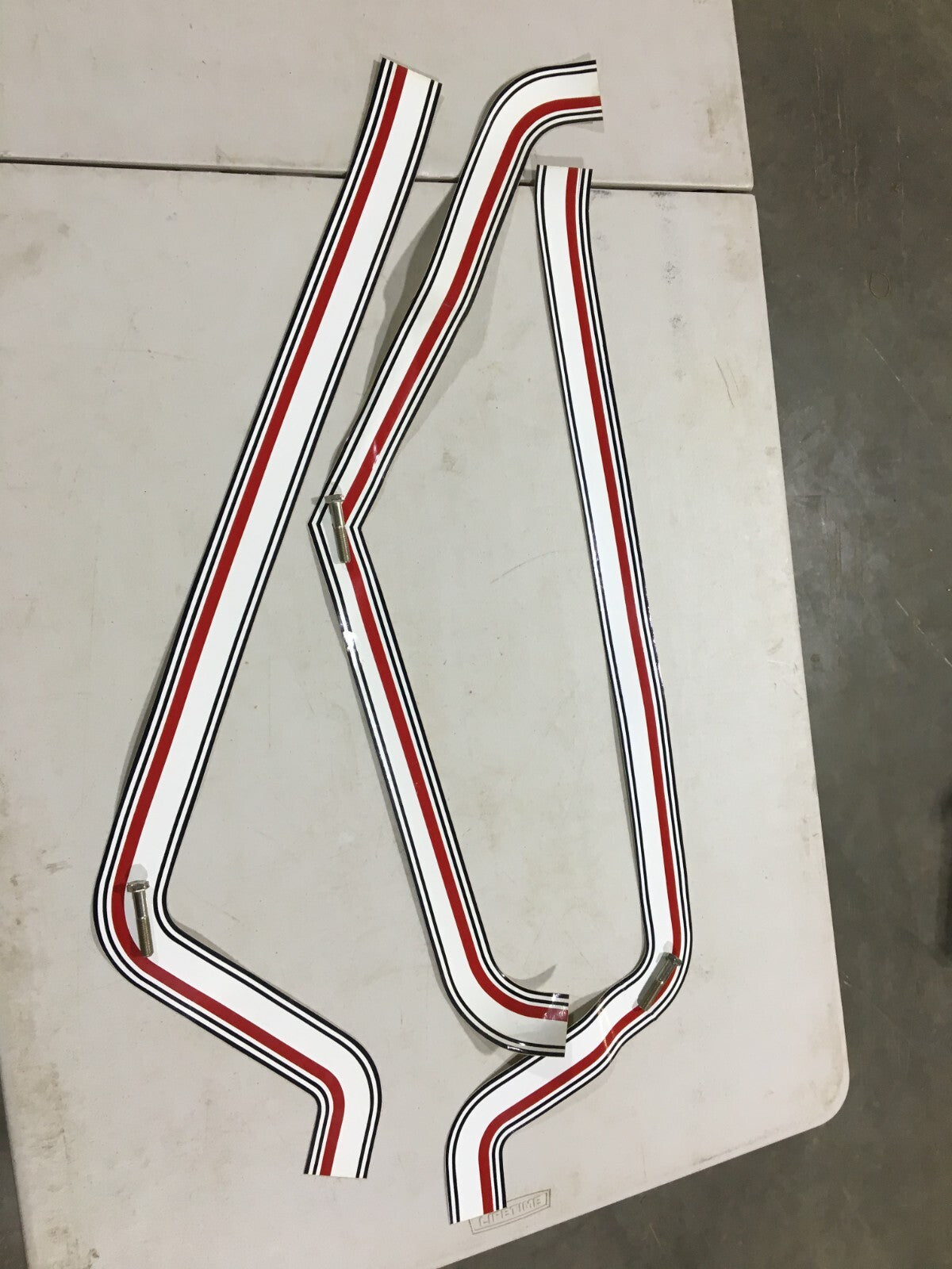 NOS Polaris 79 TX Hood Stripes - Vintage Snowmobile Decals Set