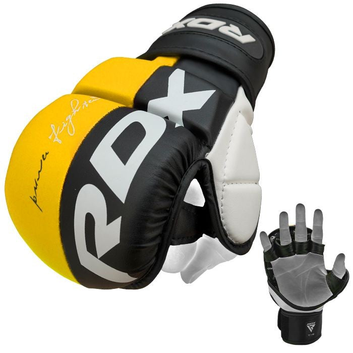 MMA Grappling Gloves for Martial Arts & Sparring Training, Shock Absorbent
