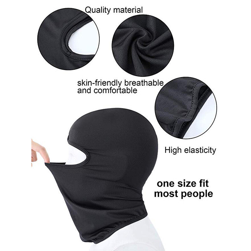 Lightweight Tactical Balaclava Face Mask with UV Protection - Windproof & Breathable