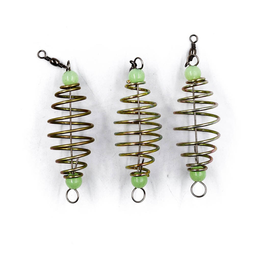 24 Pcs Fishing Bait Holders Set - Carp Feeder Hooks and Accessories