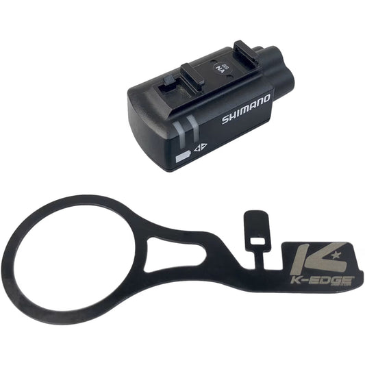 K-EDGE Shimano Di2 Junction Box Stem Mount Long Black - Bicycle Parts