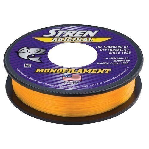 10lb Monofilament Fishing Line 300 Yards Hi-Vis Gold - Strong & Abrasion Resistant