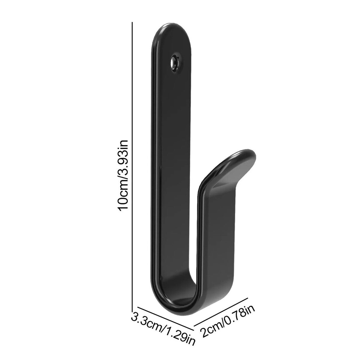 4 Pack Wall Mount Snowboard & Skateboard Storage Rack Hangers