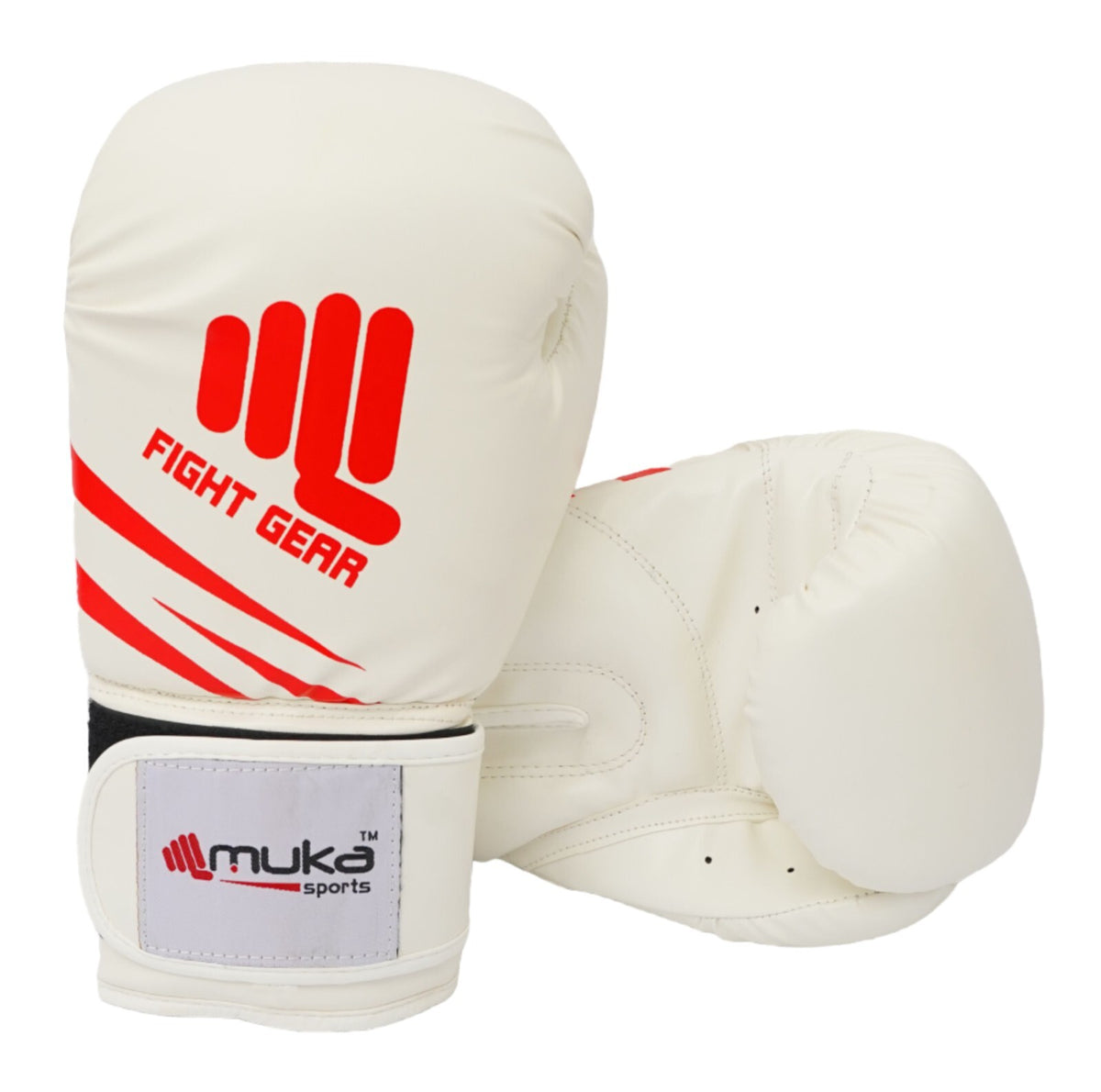 12oz Synthetic Leather Boxing Gloves for Muay Thai MMA Training Sparring