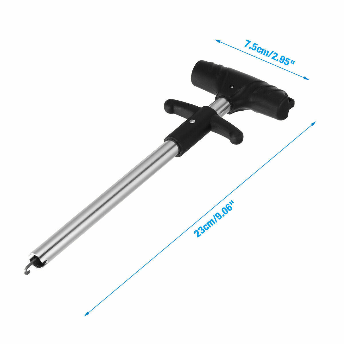 Fish Hook Remover Puller Tool - Stainless Steel & Aluminum Fishing Tackle
