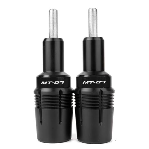 Motorcycle Frame Sliders Crash Protectors for Yamaha MT-07 FZ07 Tracer 2014-2026 Black