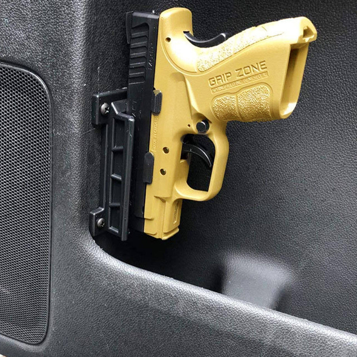 Magnetic Gun Mount Holster for Vehicle & Home Concealed Carry Flat Top Pistols