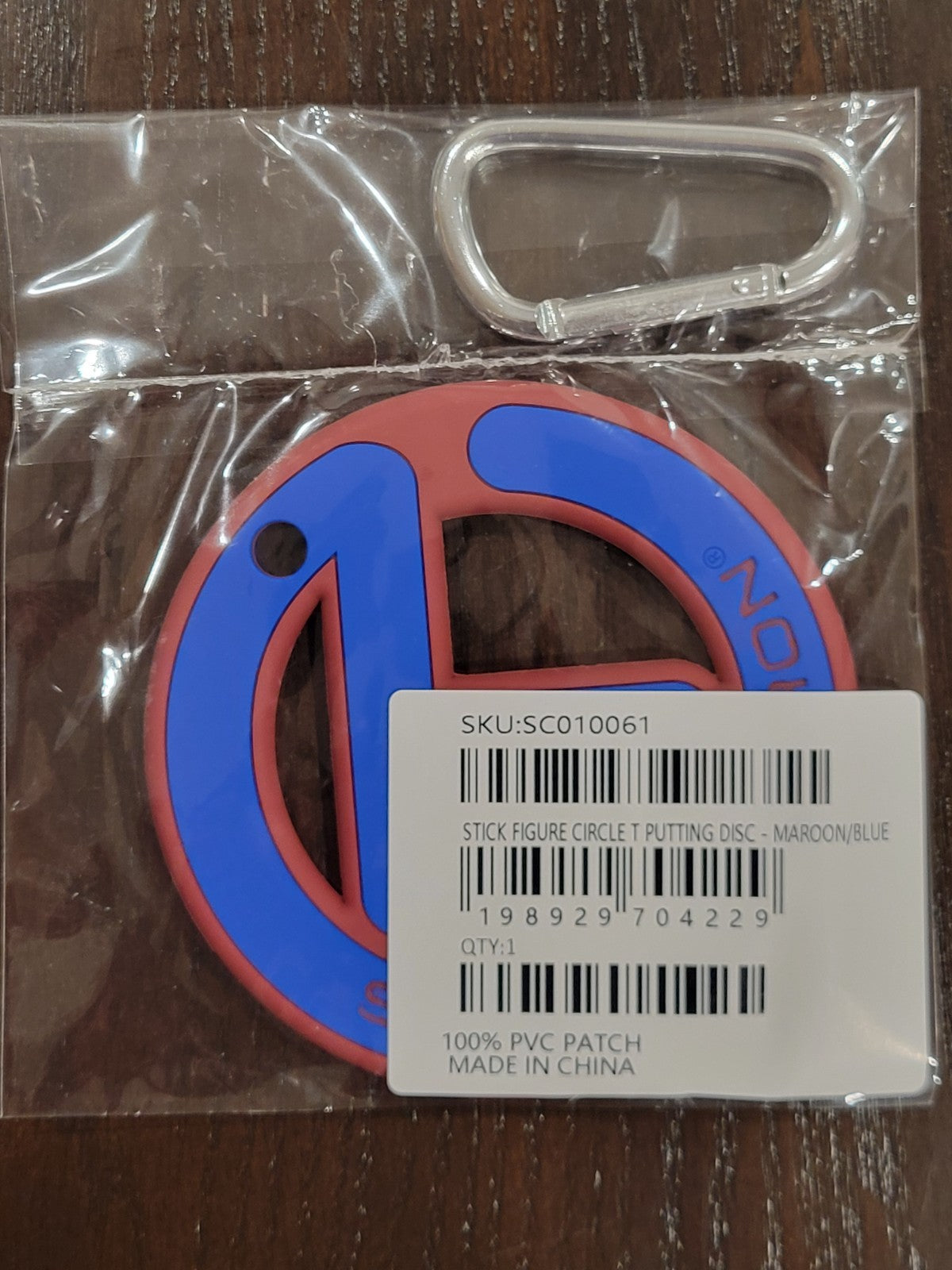 Scotty Cameron Circle T Putting Disc Rubber Practice Target with Carabiner