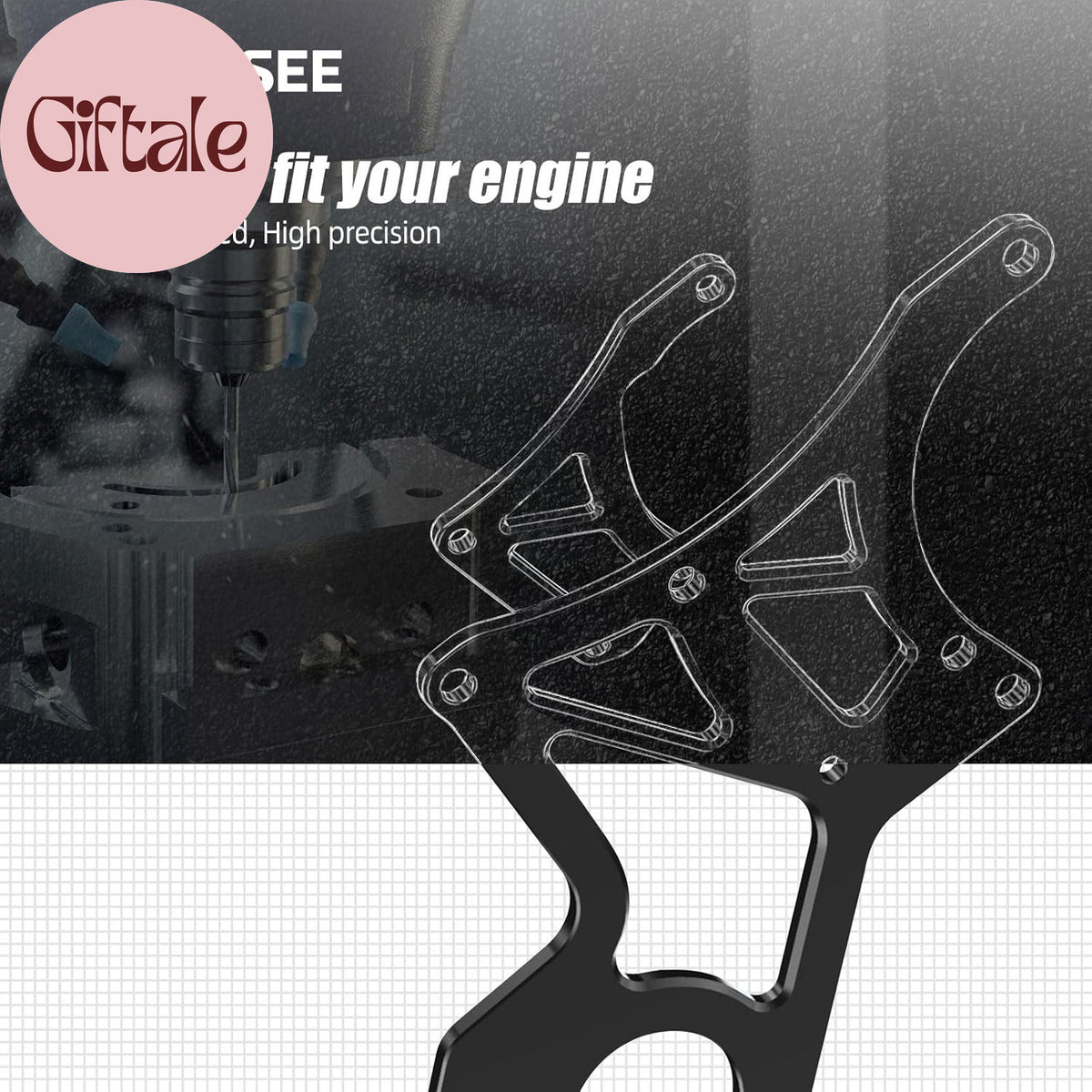 LS Engine Serpentine Bracket Kit for Alternator and Power Steering Swap