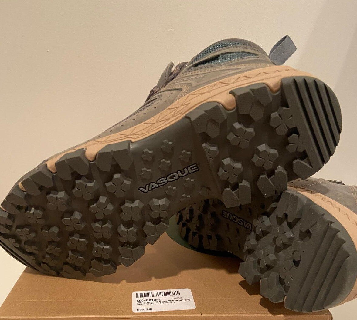 Women's Waterproof Hiking Boots - Size 9 Mid-Top Trail Shoes