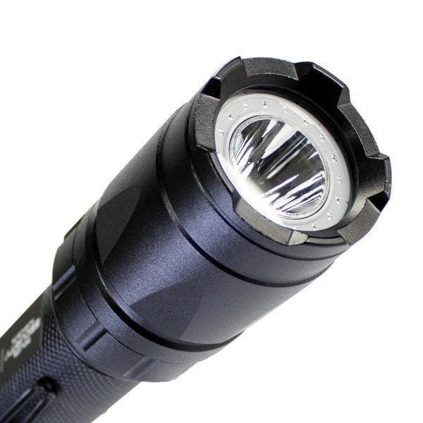 Police Security 350 Lumen LED Tactical Flashlight with UV and Red Light