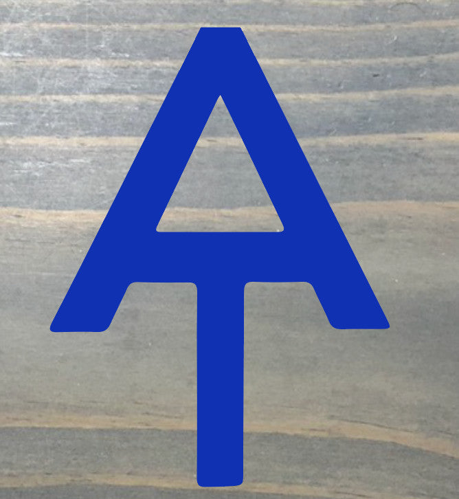Hiking Mountain Trail Appalachian Trail Decal Sticker for Car and Outdoor Gear