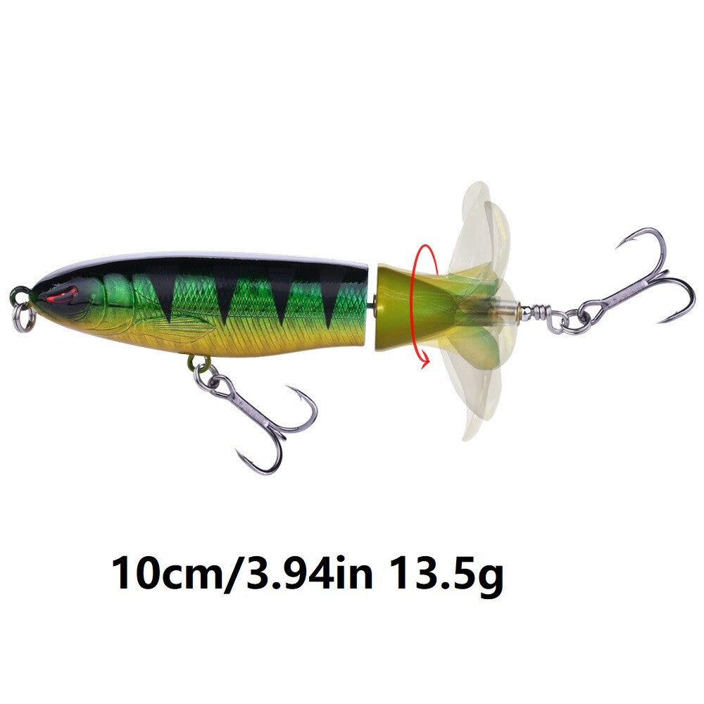 10pcs Hard Fishing Lures Topwater Baits for Freshwater & Saltwater