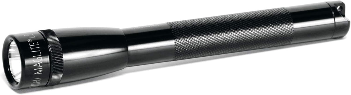 Mini PRO LED Flashlight 2-Cell AA with Holster - Ultra Bright, Adjustable Focus