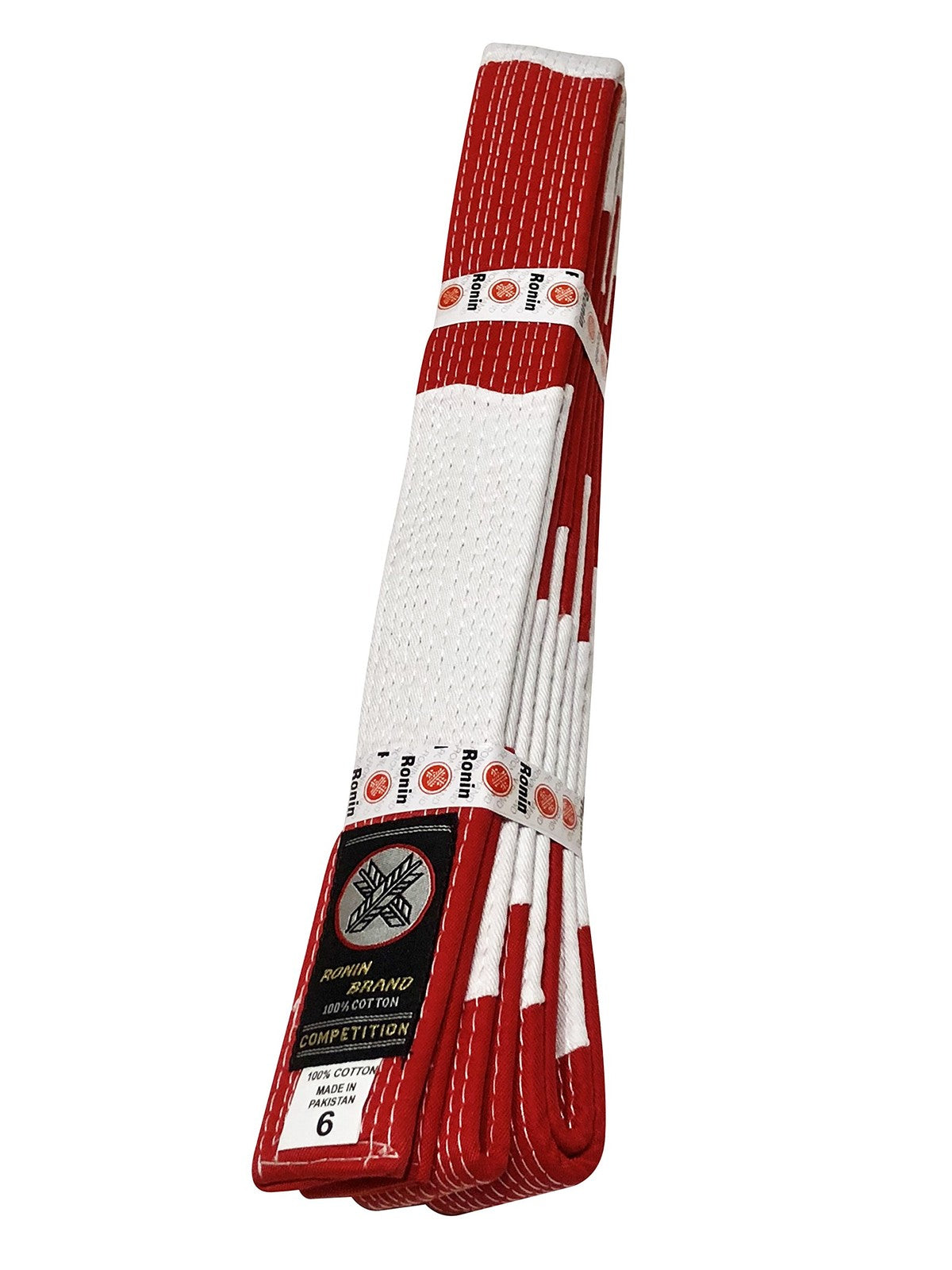 Martial Arts Masters Rank Belt - 6th & 7th Degree Karate Black Belt