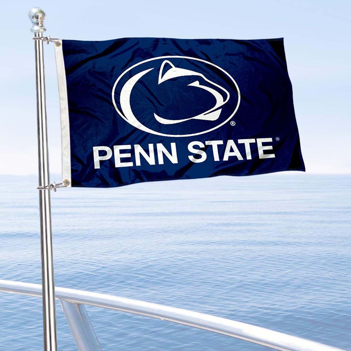 Penn State NCAA Golf Cart Flag - Officially Licensed 12x18 Polyester