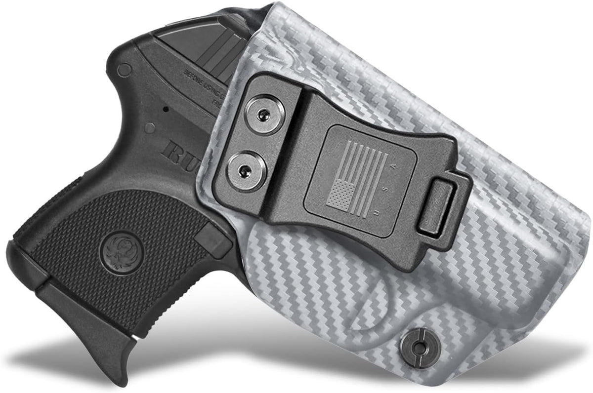 IWB Kydex Holster for Ruger LCP 380 Auto - Custom Fit, Adjustable Retention & Cant