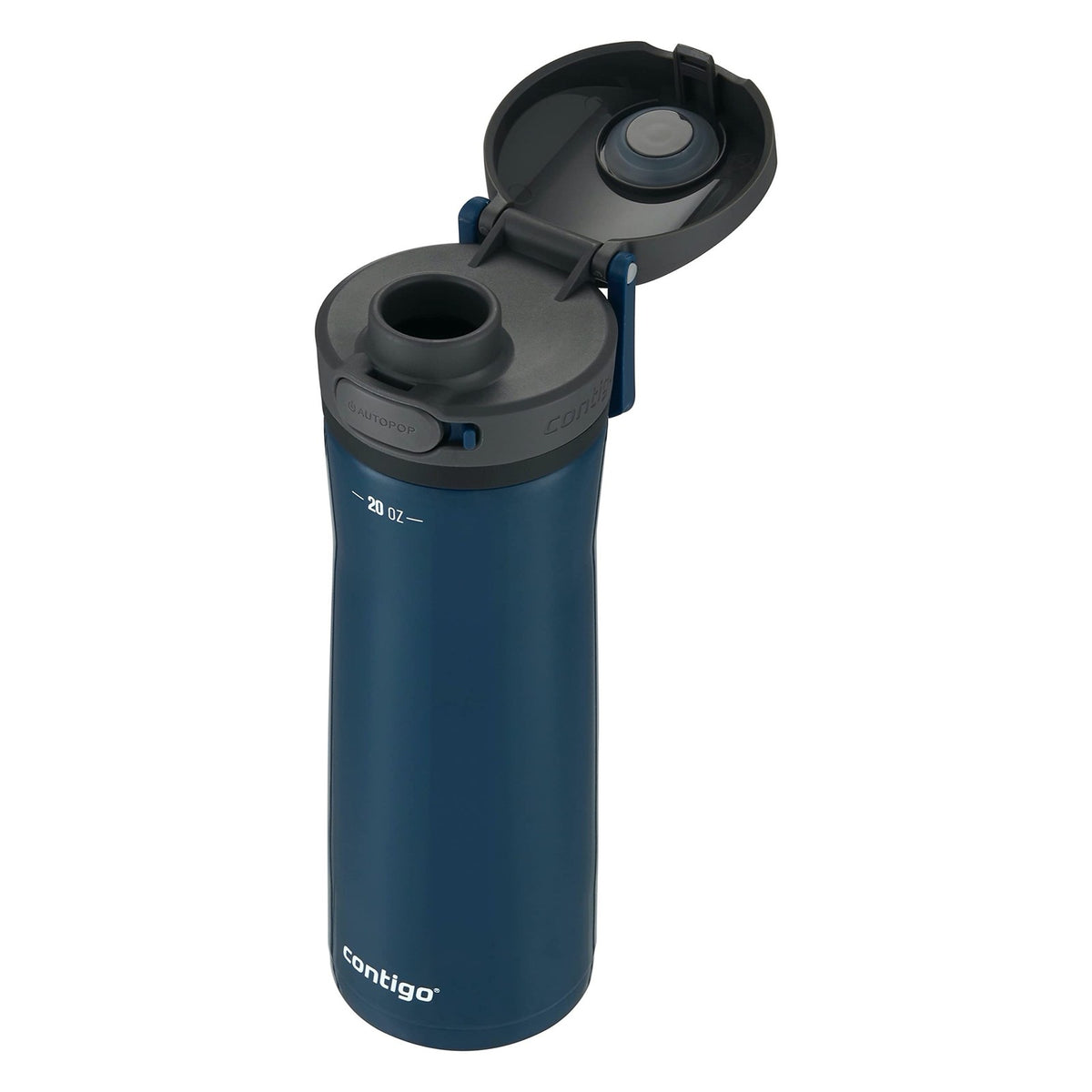 20oz Blueberry Vacuum Insulated Water Bottle with AutoPop Lid