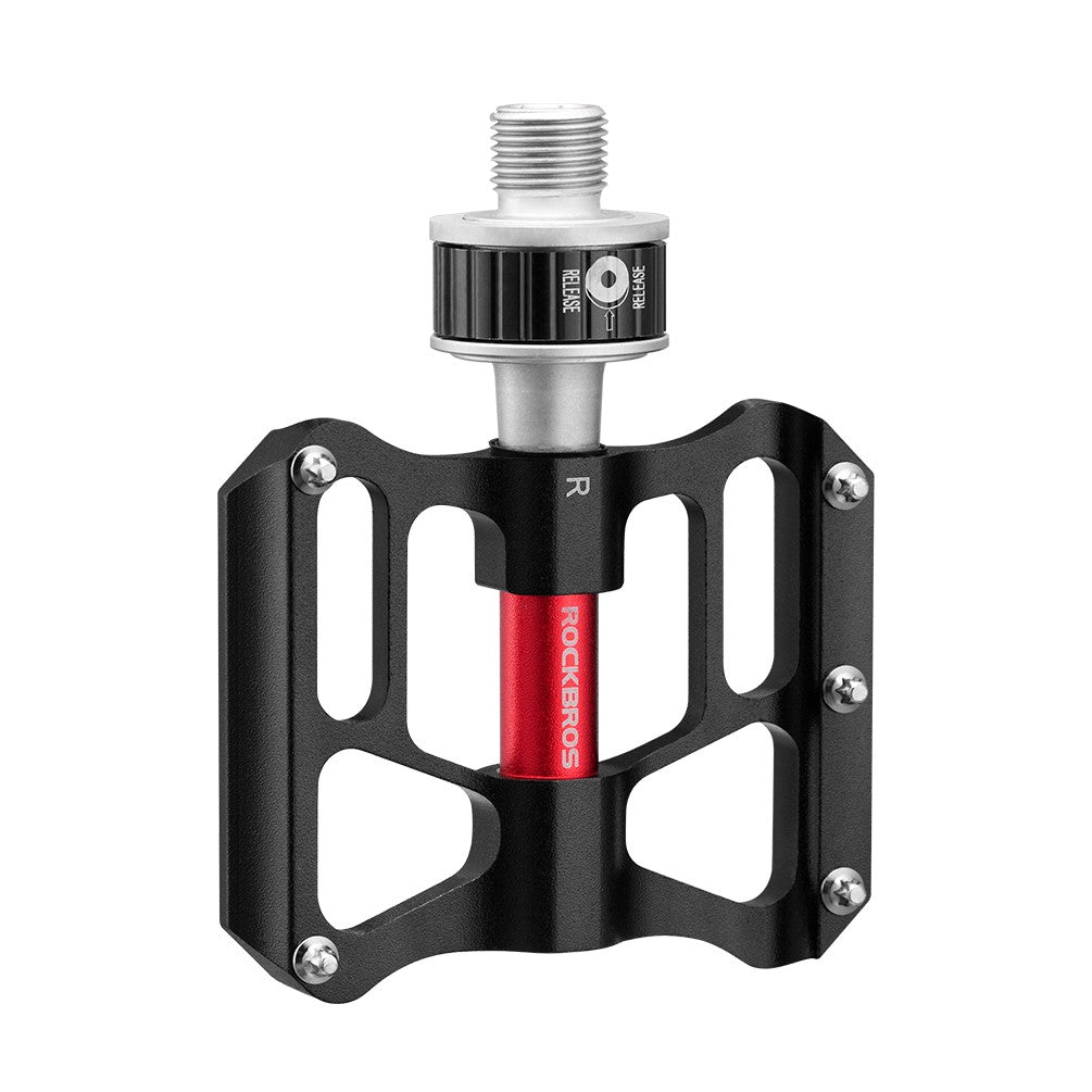 Bike Pedals CNC Machined Aluminum Alloy Quick Release Anti-Slip Pedals