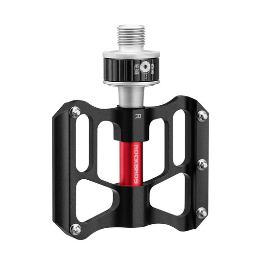 Bike Pedals CNC Machined Aluminum Alloy Quick Release Anti-Slip Pedals
